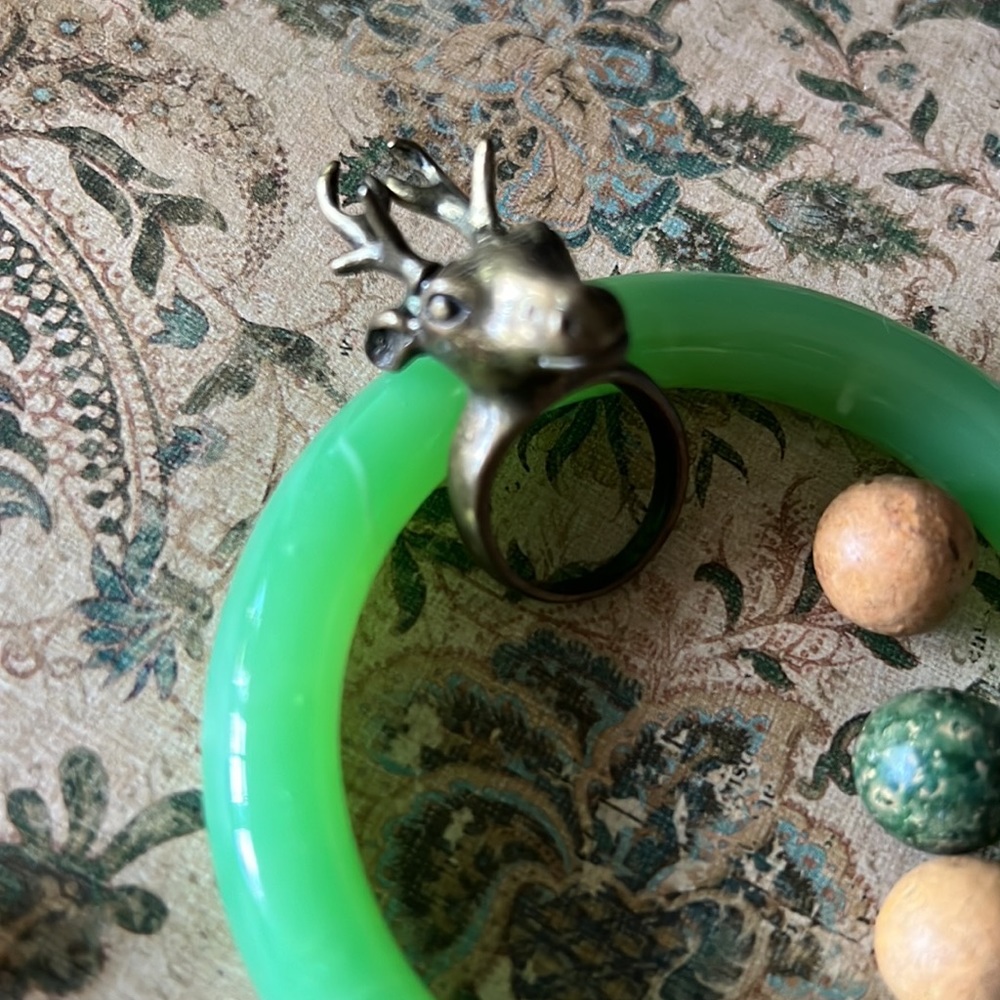 3 VTG Solid Brass Rings - Picture 2 of 7